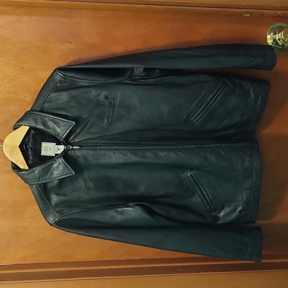 Casino Magic Leather Coat